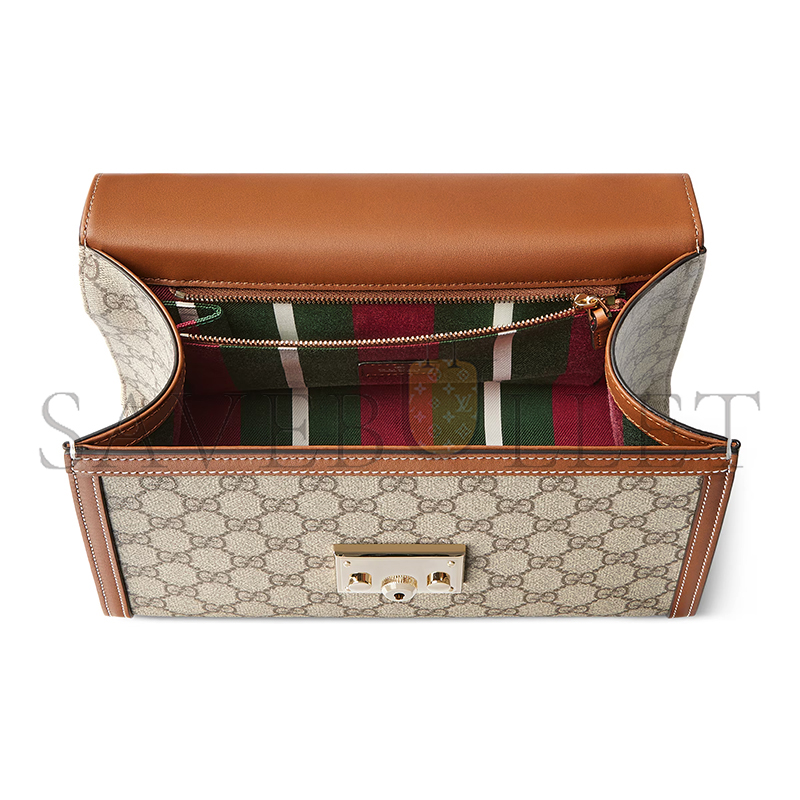 G*u*i padlock medium top handle bag ‎838998 (26*18*11.5cm)